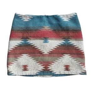 American Eagle Outfitters Geometric Skirt Size 6
